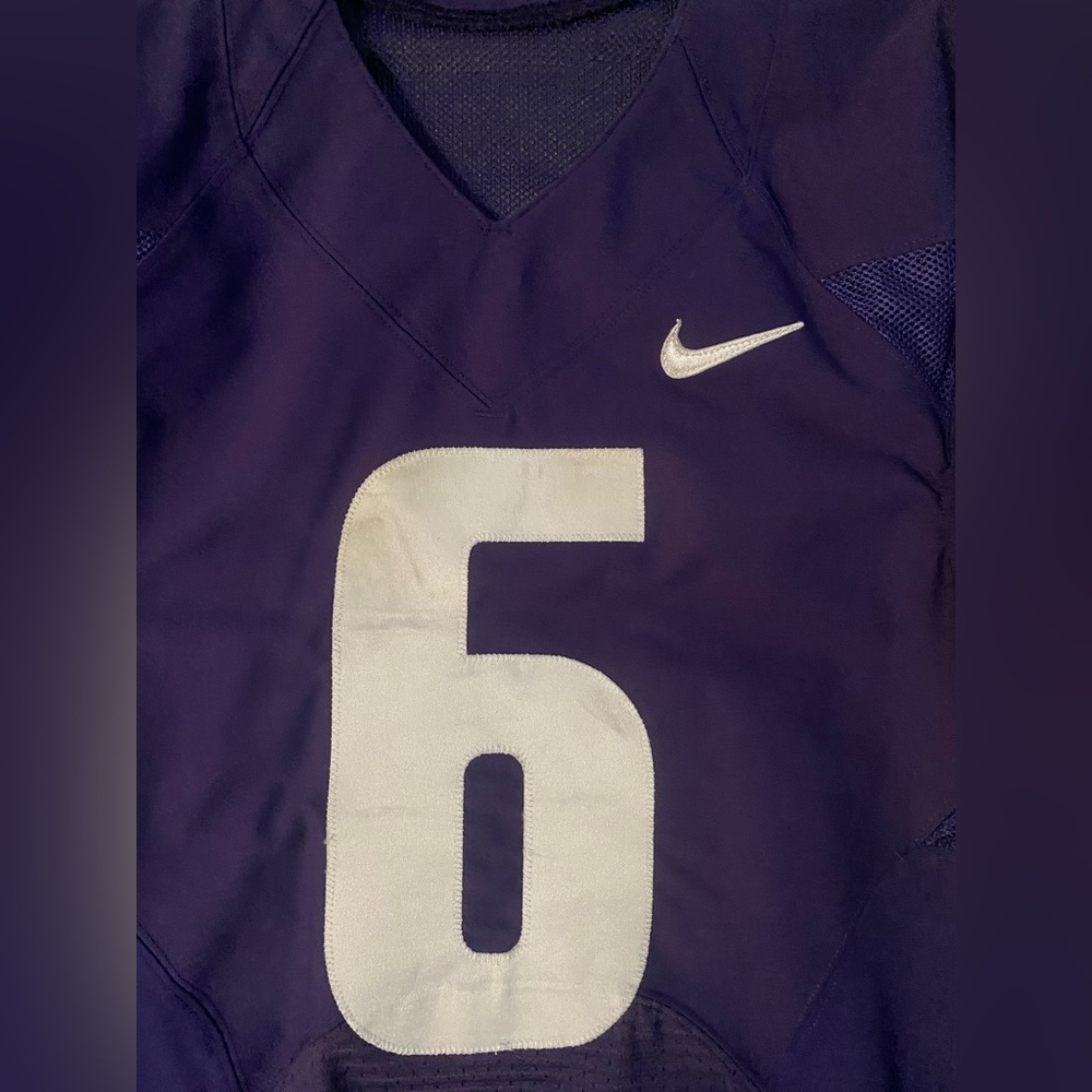 Authentic Practice Worn Nike Washington Huskies F… - image 7